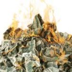 throwing money away
