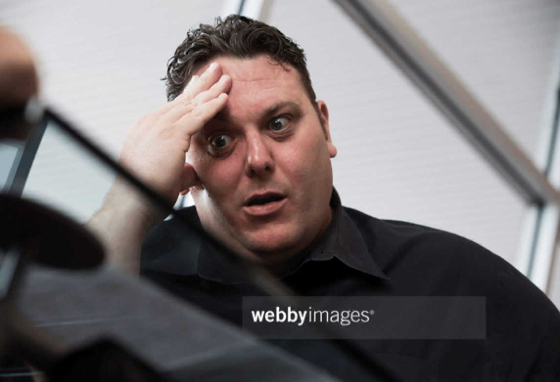 Exasperated Stock Photo