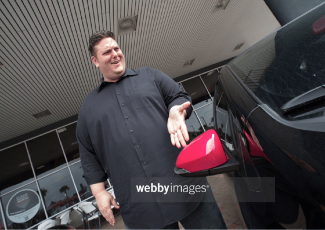 car shopper stock photo